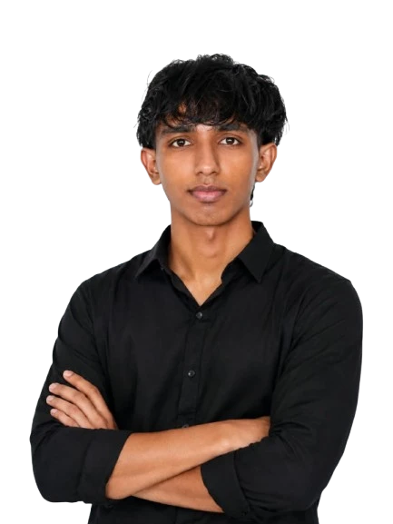 person standing with arms crossed